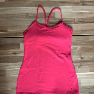 Lulu lemon power y tank in PINK